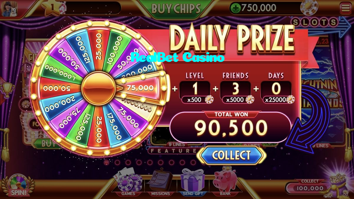 RealBet Casino خوش آمدید بونس +600% پیشکش موبائل ایپ کے پروموشن سیکشن میں دکھائی دیتی ہے۔